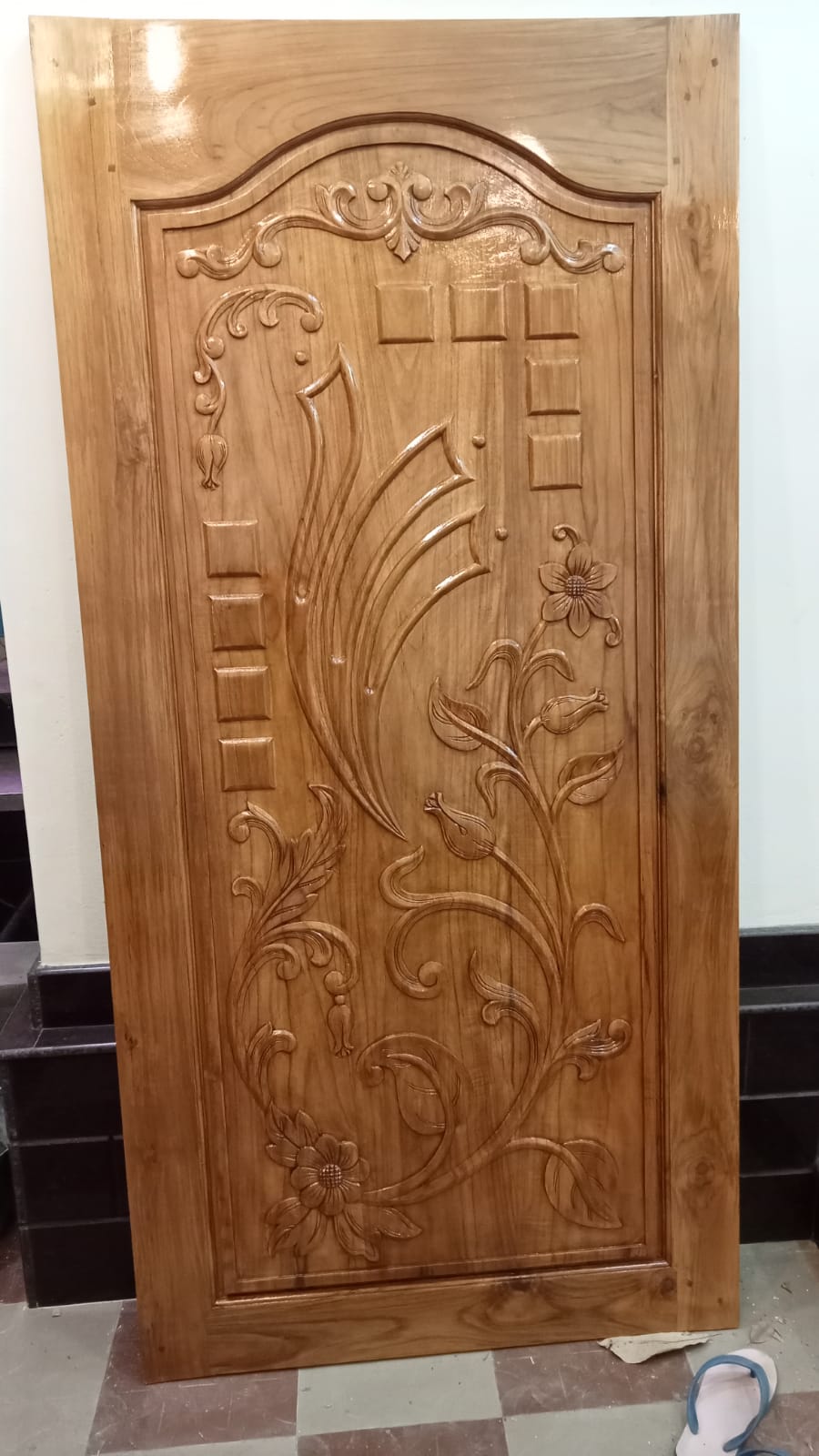 Teak Front door